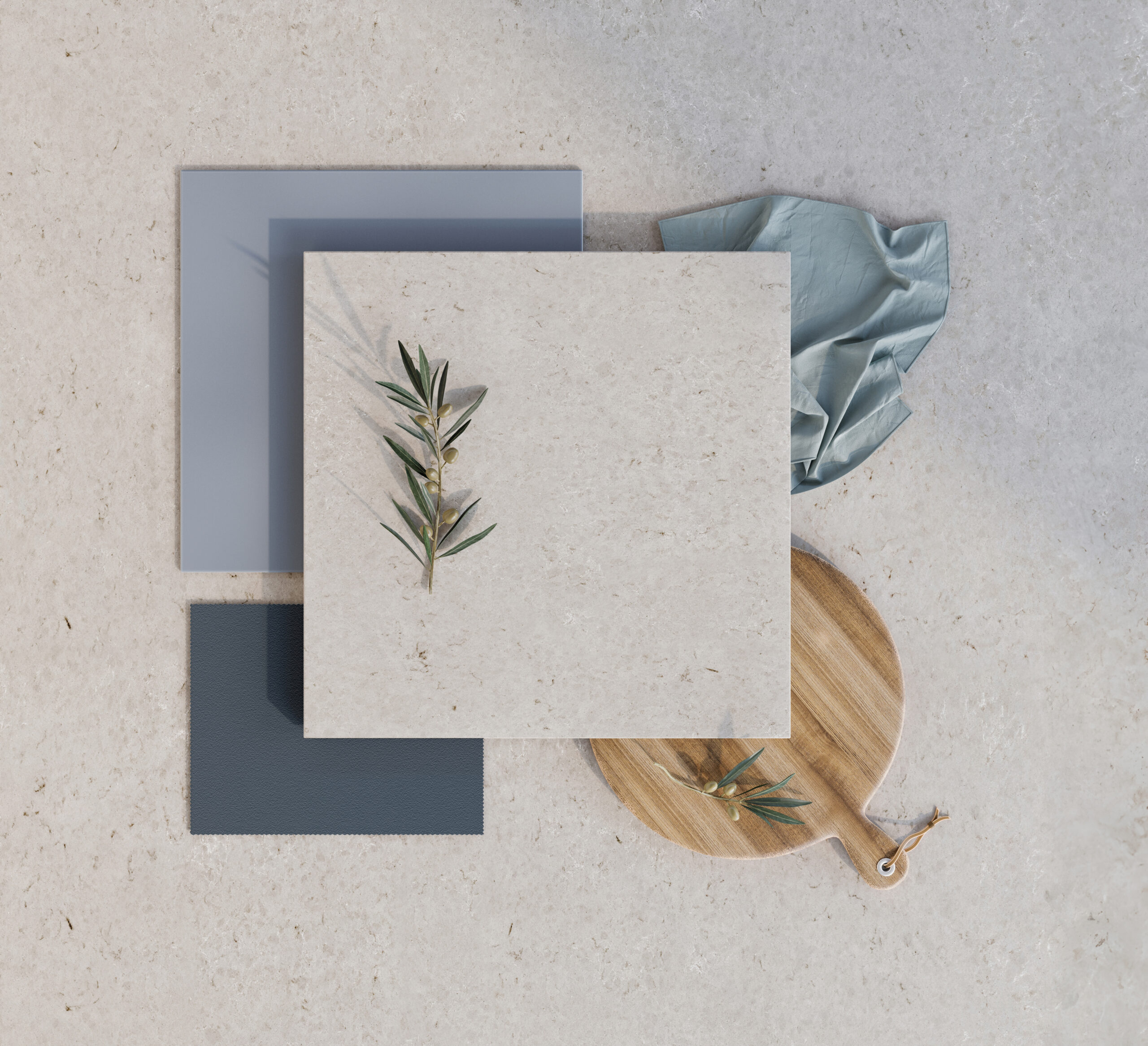 Silestone Moodboard Motion Gray MB V4 B